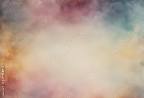 Watercolor background overlay