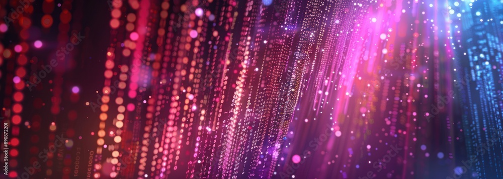 Obraz premium Abstract Colorful Lights Background