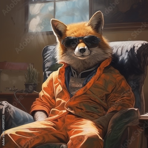 Surreal fox