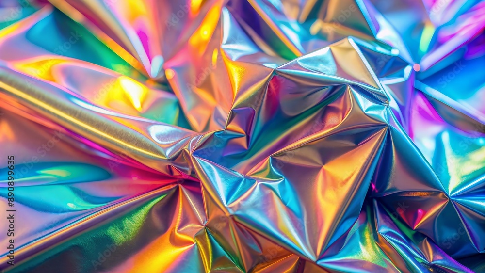 Abstract holographic rainbow background with a blurred iridescent foil effect , holographic, rainbow, abstract, blur, iridescent Abstract holographic rainbow background with a blurred iridescent foil effect , holographic, rainbow, abstract, blur, iridescent