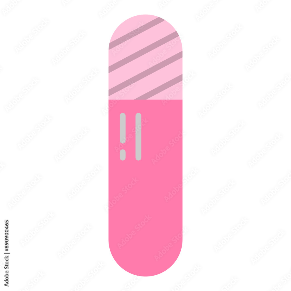 Illustration of Lip Serum Flat Icon . Vector Design Illustration of Lip Serum Flat Icon . Vector Design