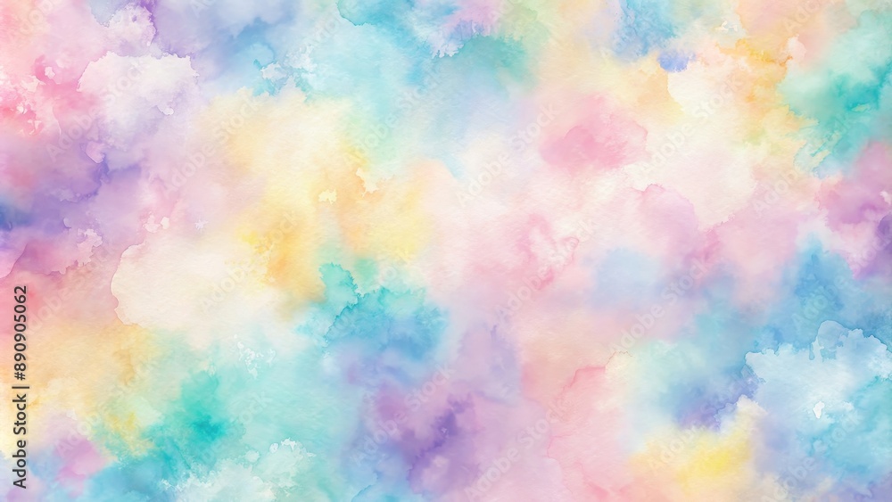 Soft blended watercolor strokes in pastel shades creating a seamless pattern background , watercolor, painting, soft Soft blended watercolor strokes in pastel shades creating a seamless pattern background , watercolor, painting, soft