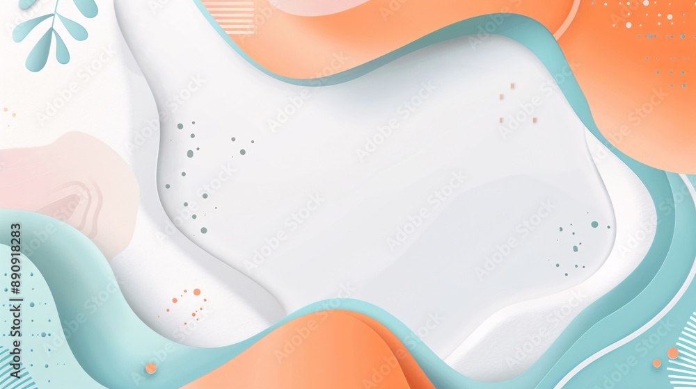 Abstract Papercut Background Design Abstract Papercut Background Design