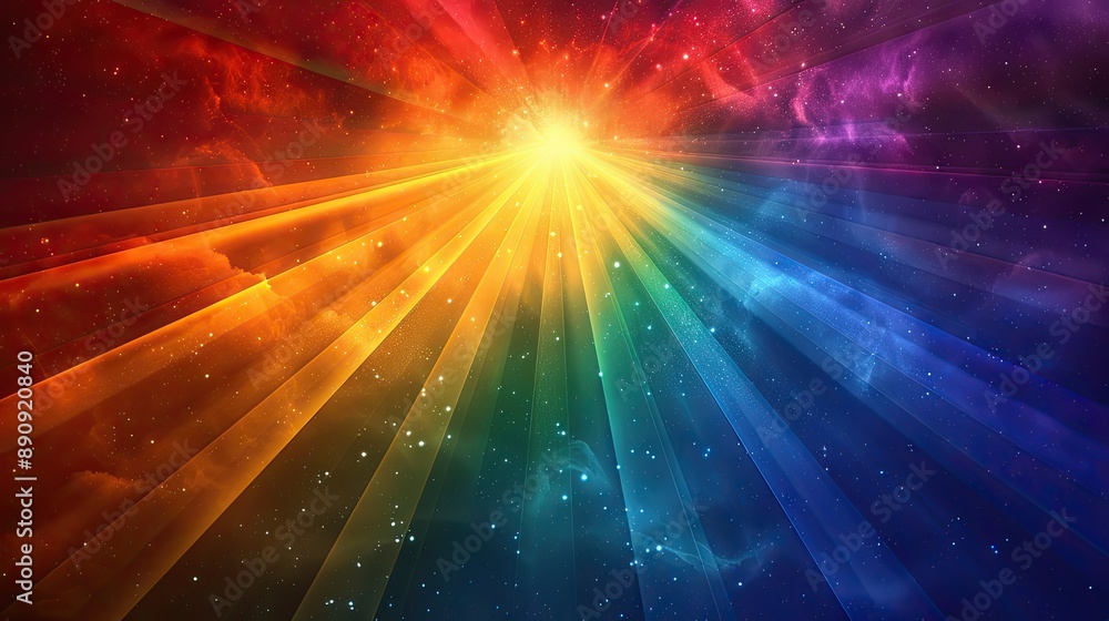 rainbow background with blue rays radiating from the center, game screen --ar 16:9 --style raw --stylize 550 Job ID: a0f26ba2-2ffe-4992-810a-5a39fc3f5550 rainbow background with blue rays radiating from the center, game screen --ar 16:9 --style raw --stylize 550 Job ID: a0f26ba2-2ffe-4992-810a-5a39fc3f5550