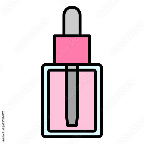 Illustration of Serum Filled Icon . Vector Design