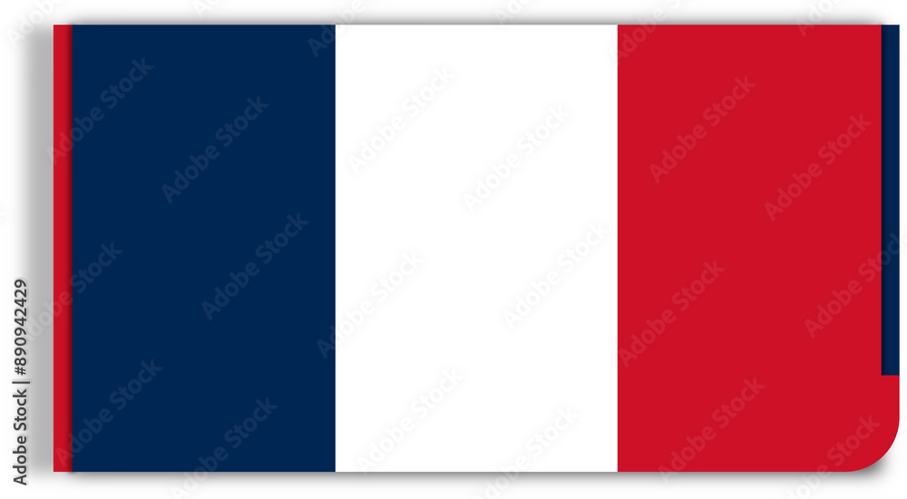 creative abstract flag of France with border left and border right of the flag of France creative abstract flag of France with border left and border right of the flag of France