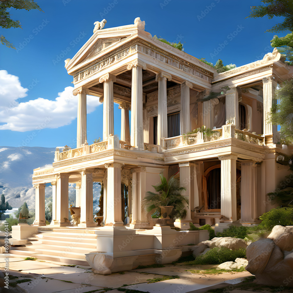 Fototapeta premium temple of apollo