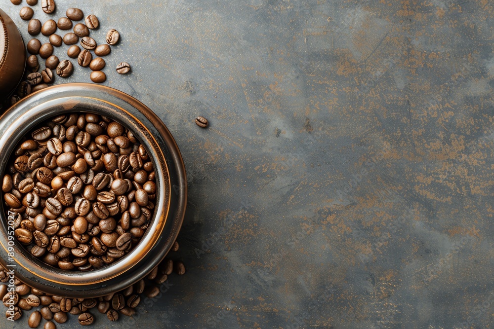 coffee grinder and coffee beans coffee grinder and coffee beans