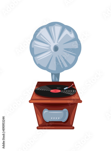 gramophone vintage music vynil disc