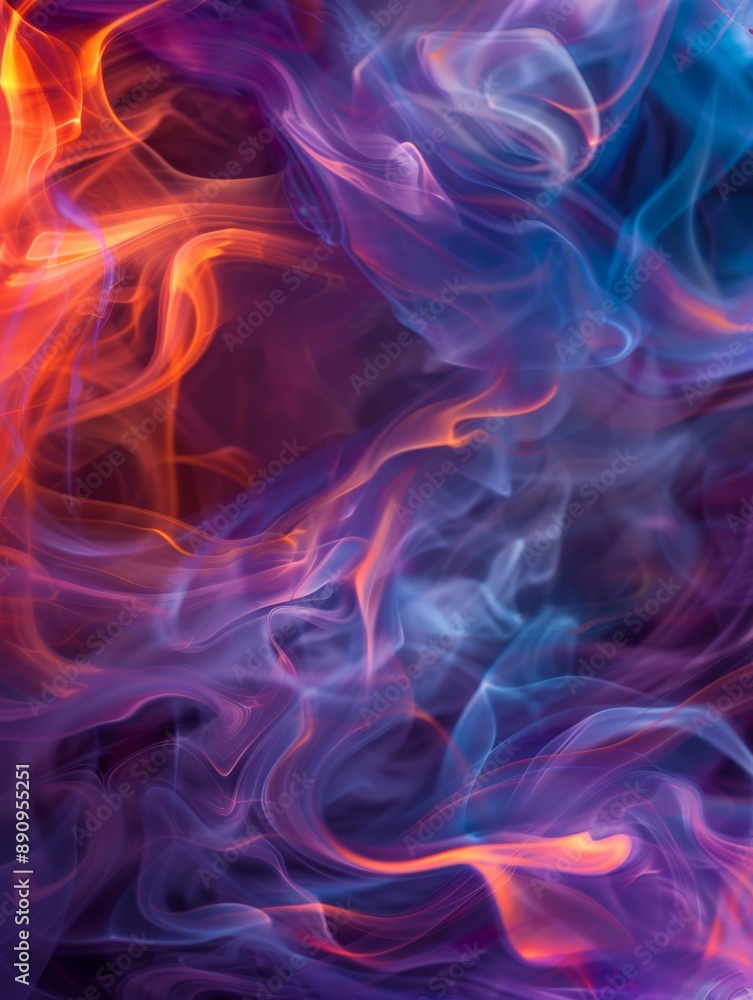 abstract desktop background of dark multicoloured smoke swirling abstract desktop background of dark multicoloured smoke swirling