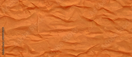 Wallpaper Mural wrinkled fabric paper sheet orange Torontodigital.ca