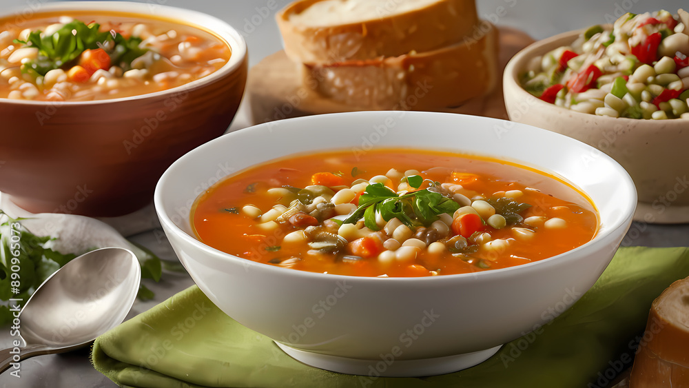 Produce a detailed, realistic illustration of Texture Of Soup Produce a detailed, realistic illustration of Texture Of Soup