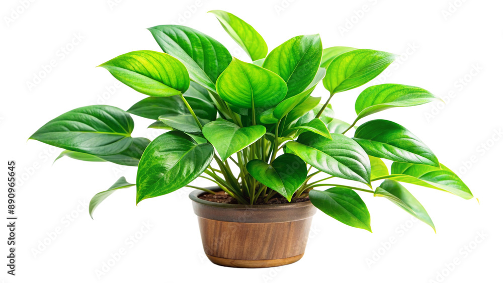 Vibrant Green Peace Lily Plant in Terracotta Pot. Indoor Houseplant for Home Decor Vibrant Green Peace Lily Plant in Terracotta Pot. Indoor Houseplant for Home Decor