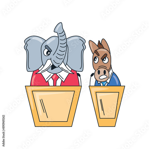 political party republican and democrat