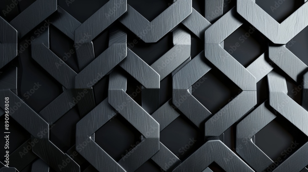 Geometric ethnic pattern featuring detailed zigzags and chevrons in blue and white Geometric ethnic pattern featuring detailed zigzags and chevrons in blue and white