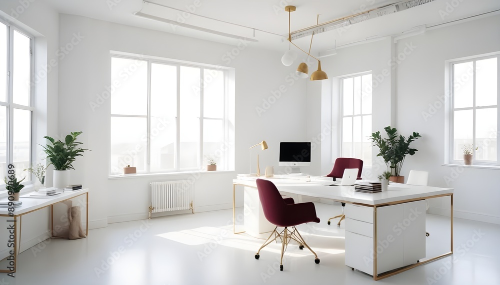 Photo interior modern design room 3d illustration