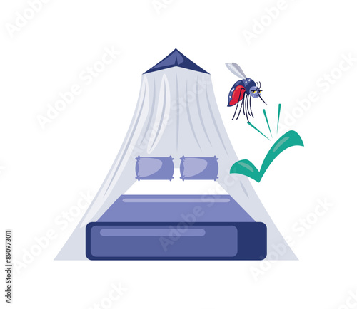 mosquito prevention net for bed