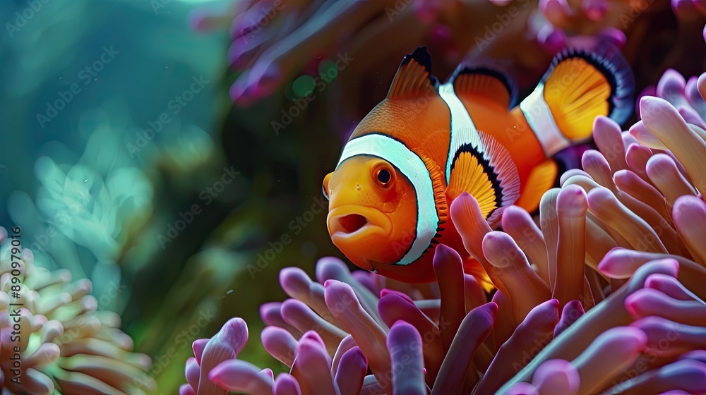 Clownfish in a Sea Anemone Clownfish in a Sea Anemone