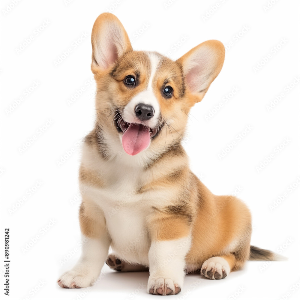 dog isolated on white dog isolated on white