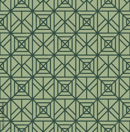 Linear flat abstract lines pattern seamless vector background