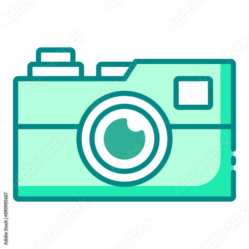 Camera icon perfect for photography and travel themes