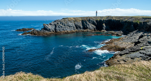 The Cape Race Lighthouse stands on the southeastern tip of Newfoundland's Avalon Peninsula, overlooking one of Canada's most frequented shipping lanes. 