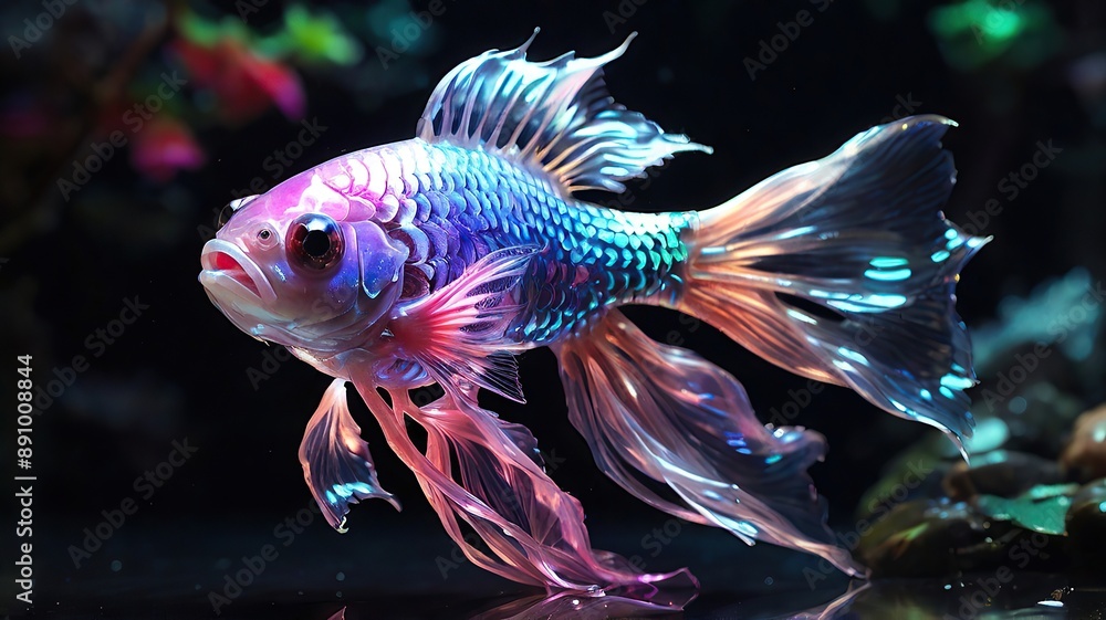 Fototapeta premium fish in aquarium