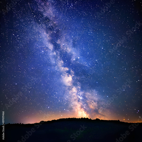 starry night sky