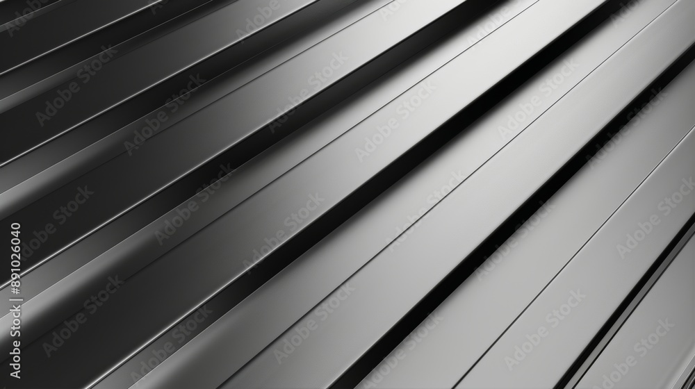 A 3D render of a metallic surface with brushed grain and a sleek, polished finish A 3D render of a metallic surface with brushed grain and a sleek, polished finish