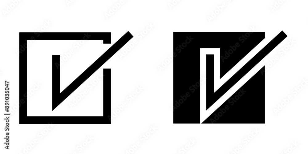 Check icon template Check icon template