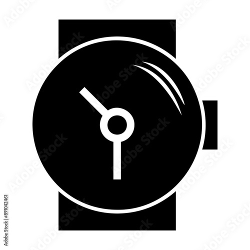underwater diving watch Solid icon