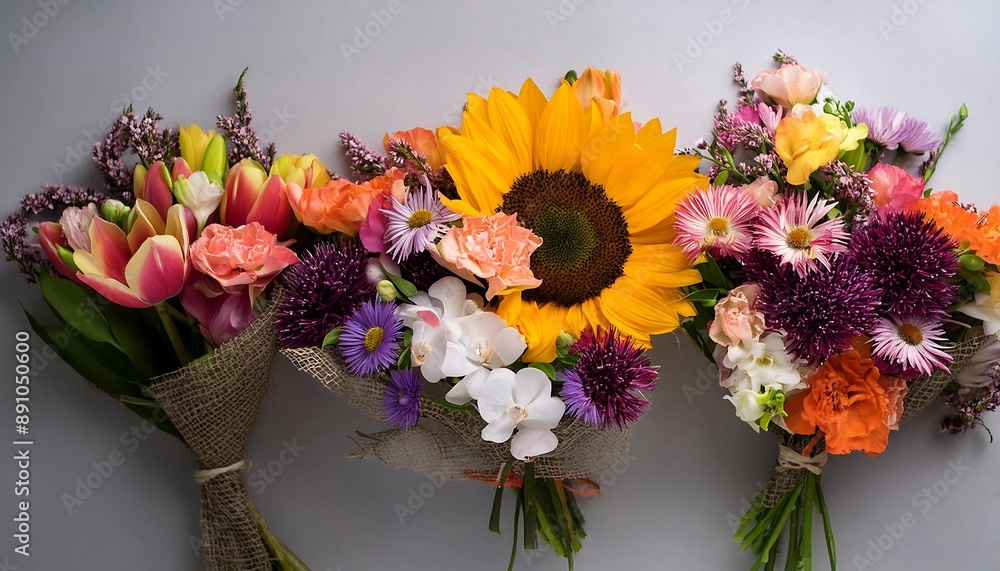 A vibrant bouquet of colorful asters brings summer's beauty indoors