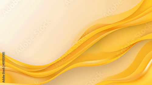 Abstract golden waves create a fluid, dynamic pattern on a soft gradient background, evoking a sense of movement and elegance.