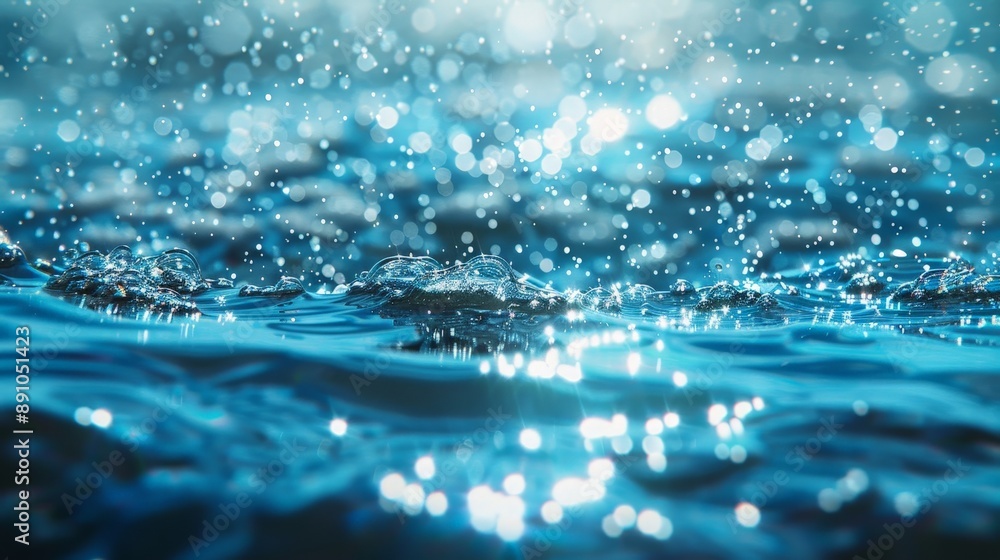 A blue background with a subtle, shimmering effect, like light reflecting off water. The sparkling and ethereal design adds a magical and enchanting touch to any project A blue background with a subtle, shimmering effect, like light reflecting off water. The sparkling and ethereal design adds a magical and enchanting touch to any project