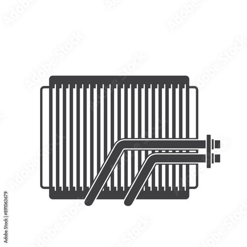 evaporator, spare part of air conditioner car.