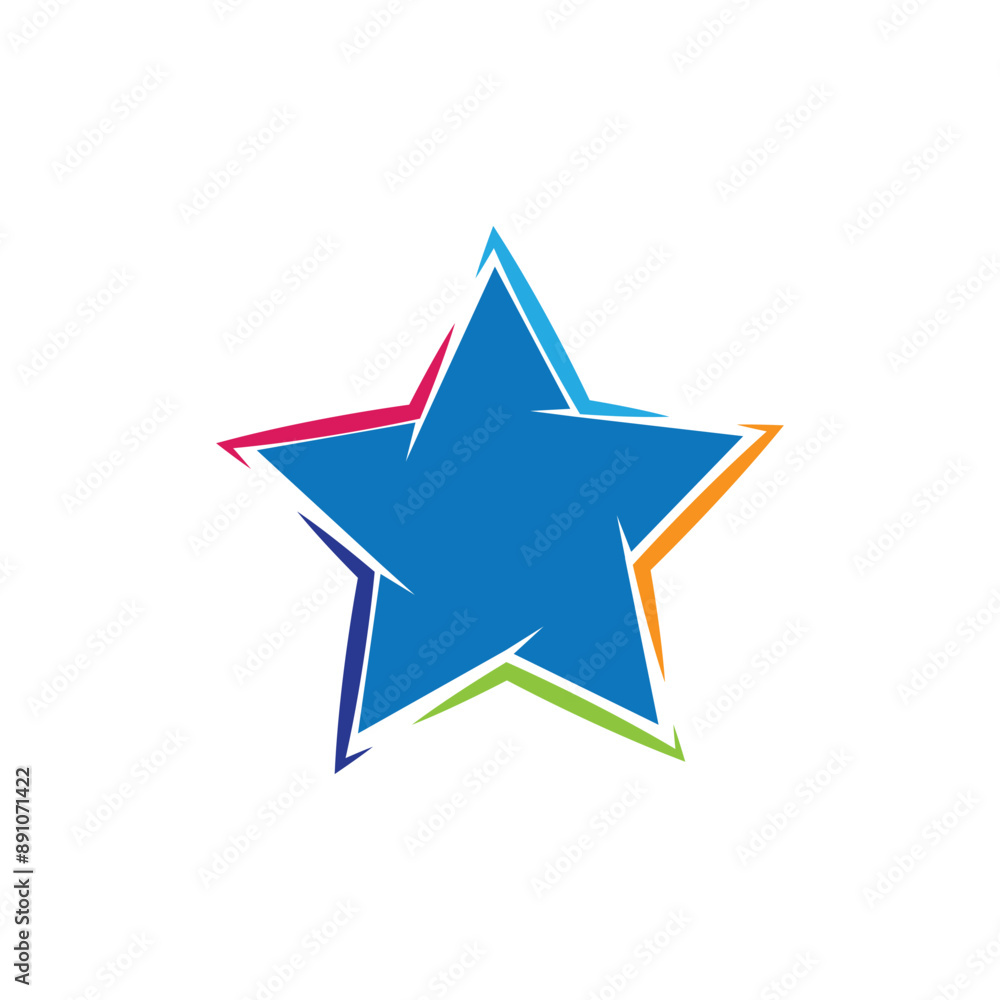 Star Logo Template vector icon Star Logo Template vector icon