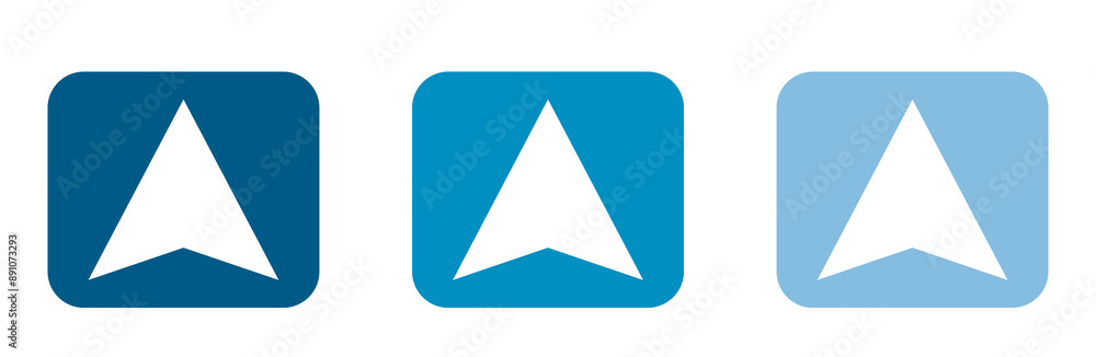 Icon web with arrow colorful Icon web with arrow colorful