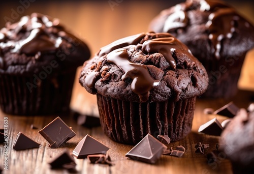 Gourmet Chocolate Muffins