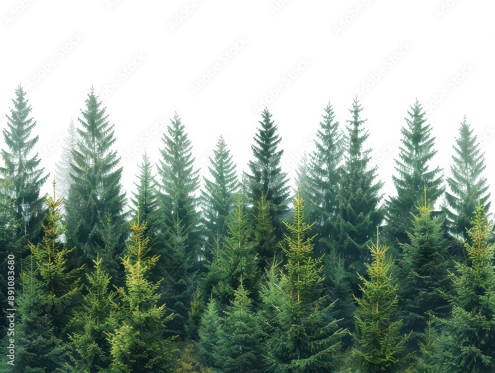 A beautiful evergreen forest with tall pine trees reaching towards the sky, creating a tranquil and peaceful natural environment. A beautiful evergreen forest with tall pine trees reaching towards the sky, creating a tranquil and peaceful natural environment.