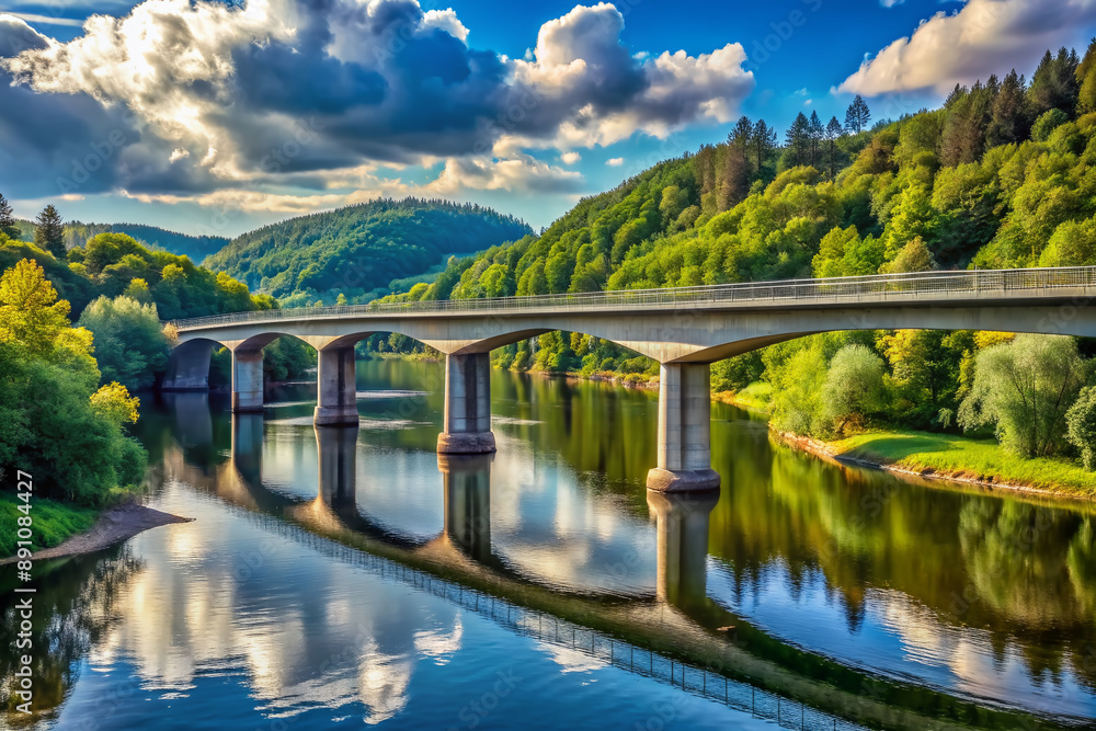 bridge over river Generator by using AI Technology bridge over river Generator by using AI Technology