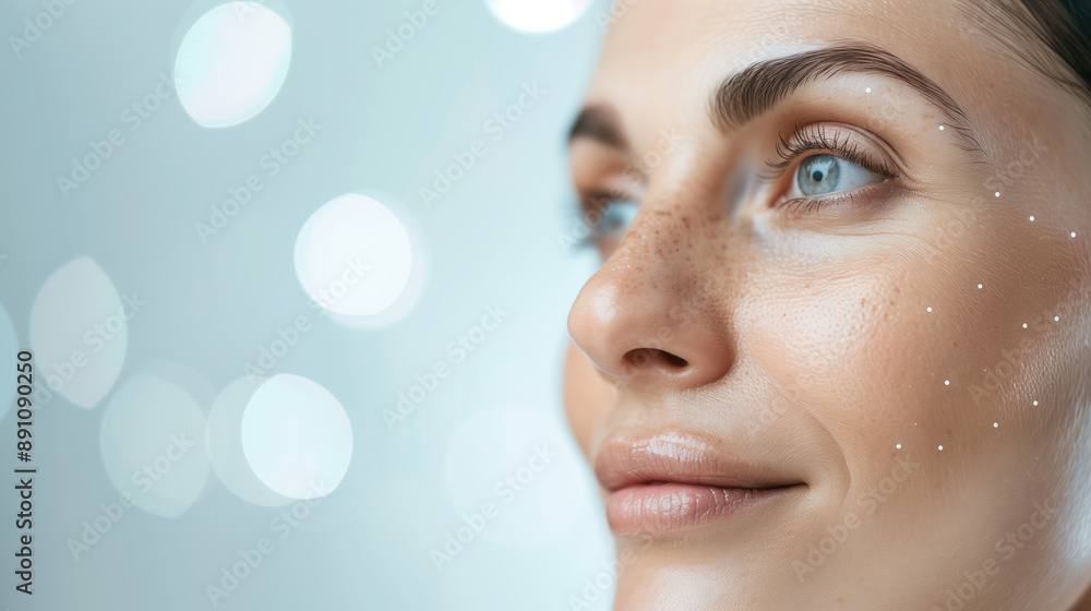 Vitamin B2 Supporting Healthy Skin: Hologram of Vitamin B2 with Focus on Smooth, Radiant Complexion Vitamin B2 Supporting Healthy Skin: Hologram of Vitamin B2 with Focus on Smooth, Radiant Complexion