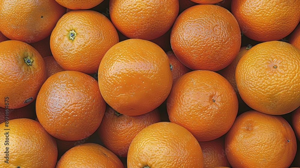Oranges stacked on top of each other in a pile Oranges stacked on top of each other in a pile