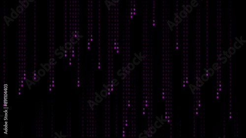 Stylish Numeric  Motion Background 4K