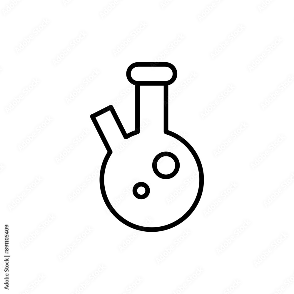 flask line icon