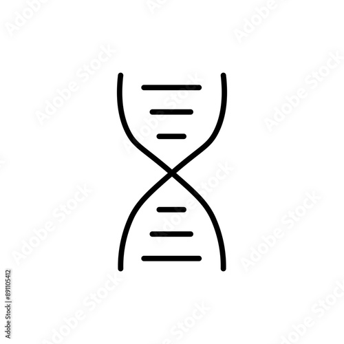 dna line icon