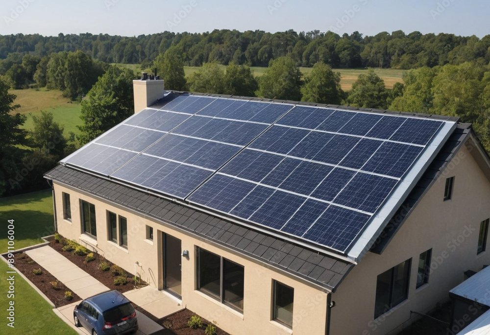 custom made wallpaper toronto digital A home solar panel installation process. 