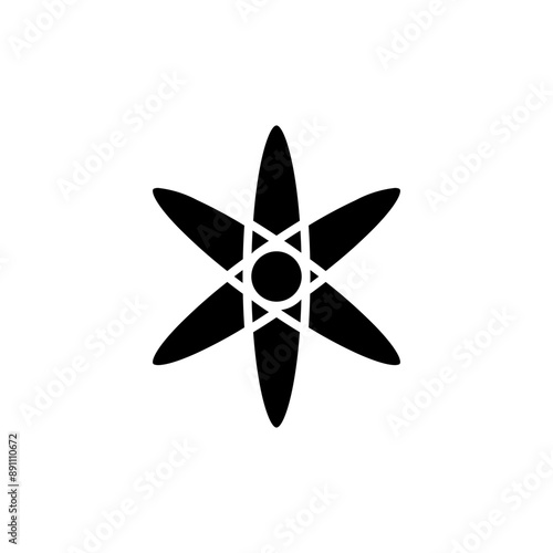 atom glyph icon
