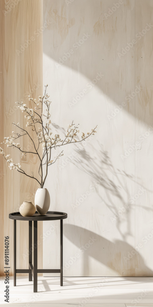 Luxury property interiors with minimal ornaments and furniture, neutral warm colors and copy space. Elegant apartment interiors composition. Luxury property interiors with minimal ornaments and furniture, neutral warm colors and copy space. Elegant apartment interiors composition.