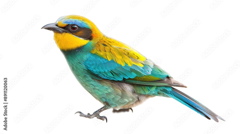 Beautiful Bird Design Isolated on a White Background, Featuring Elegant and Detailed Artwork that Highlights the Bird's Unique Characteristics and Aesthetic Appeal Beautiful Bird Design Isolated on a White Background, Featuring Elegant and Detailed Artwork that Highlights the Bird's Unique Characteristics and Aesthetic Appeal