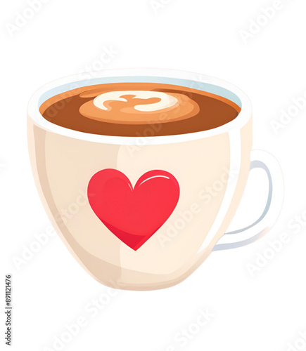Cute coffee cup
